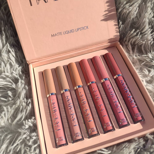 Set de 6 labiales fijos